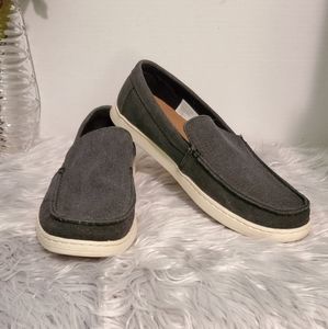 Men's TOMS Aiden Charcoal Grey Slip-On Loafers